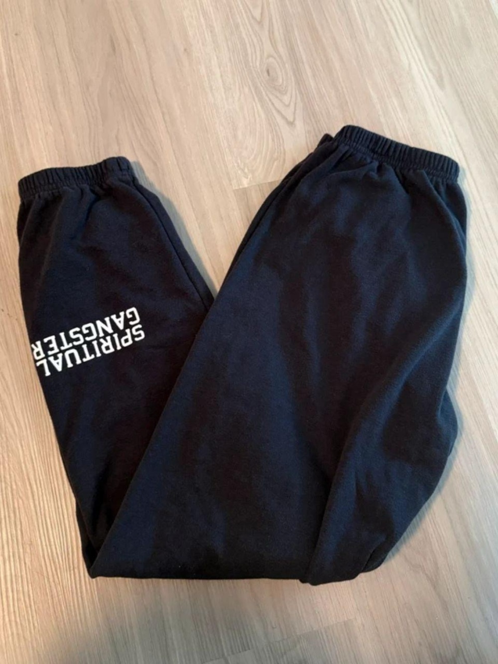 Spiritual Gangster Women’s Black Logo Sweatpants